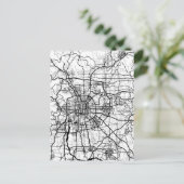 Beijing China Map ポストカード (スタンド正面)