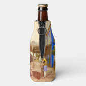 Beijo em Óbidos. Portugal ボトルクーラー (ボトル裏面)