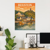 Beilstein Germany Vintage Travel ポスター (ホームオフィス)