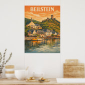 Beilstein Germany Vintage Travel ポスター (キッチン)