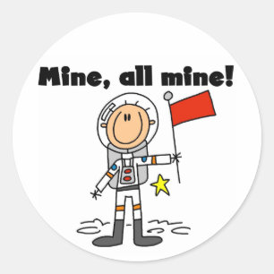 Beine All MineのTシャツとギフト ラウンドシール