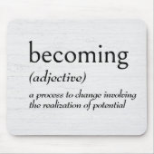 BEINGの辞書定義 マウスパッド (正面)