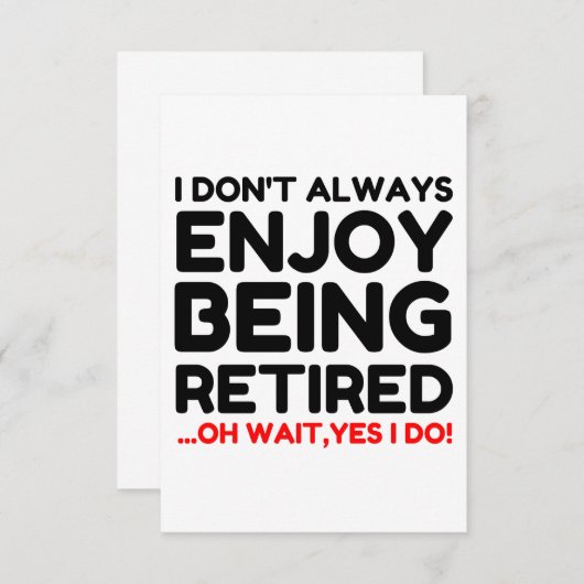 Being退職したの縮約 サンキューカード (正面/裏面)