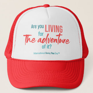 Being 国際的 You Day引用文- Trucker Hat キャップ