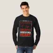 Being A Cardiac Sonographer Is A Work Of Heart Car Tシャツ (正面フル)