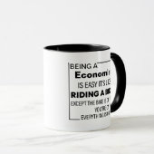 Being A Economist Is Easy,Economist Custom Gift マグカップ (正面右)
