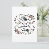 Being A Mother Means Loving Unconditionally エンクロージャーカード (スタンド正面)