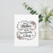 Being A Mother Means Loving Unconditionally ポストカード (スタンド正面)