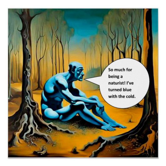 Being a Naturist ポスター (正面)