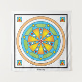 BEING-BEINGとALL-ALIVEの起源 タペストリー (正面)