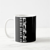 Being Black Is Black History Hbcu Melanin African  コーヒーマグカップ (左)