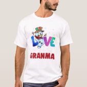 Being Called Granma Snowman Tシャツ (正面)