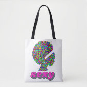 Being Colorful is Sexy! トートバッグ (正面)