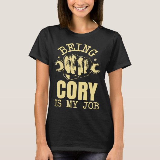 Being Cory Is My Job Tシャツ (正面)