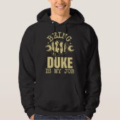 Being Duke Is My Job パーカ (正面)