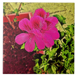 Being happy is your choice blooming  タイル