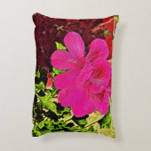 Being happy is your choice blooming flower アクセントクッション (裏面(縦))