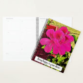 Being happy is your choice blooming flower プランナー手帳 (ディスプレー)