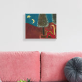 Being in Scotland With My Thoughts 2009 キャンバスプリント (インサイチュ (リビング))