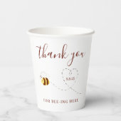 Being-Ing Here紙・カップ 紙コップ (裏面)