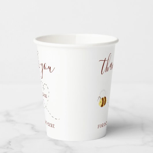 Being-Ing Here紙・カップ 紙コップ (左)