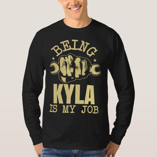 Being Kyla Is My Job Tシャツ (正面)