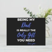 Being My Dad Is Really The Only Gift シーズンカード (スタンド正面)