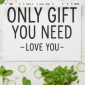 Being My Sister Is the Only Gift You Need Design  キッチンタオル (折り畳み)