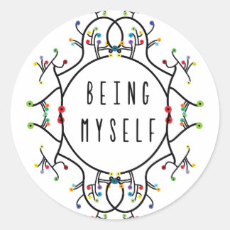 Being myself ラウンドシール