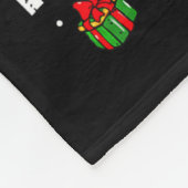 Being Related To Me Funny Christmas Family Xmas Pa フリースブランケット (角)