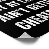 Being Single Is Boring But A Least I Aint Getting ポスター (角)