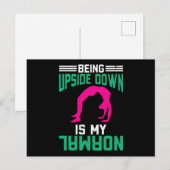 Being Upside Down Is My Normal シーズンポストカード (正面/裏面)