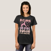 Being Upside Down Is My Normal Gymnast Sayings Tシャツ (正面フル)
