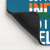 Being Y Indian Funny India マウスパッド (コーナー)