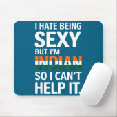 Being Y Indian Funny India マウスパッド (マウス)