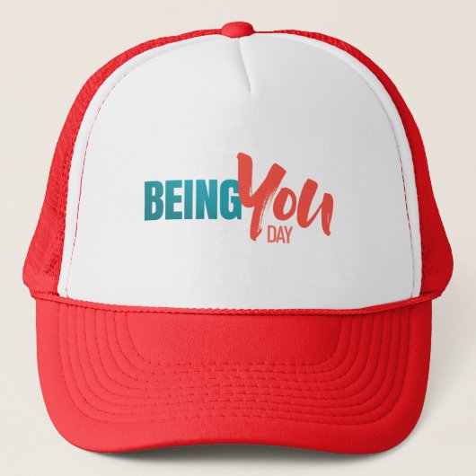 Being You Day - Trucker Hat キャップ (正面)