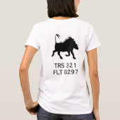 Bekahのワイシャツのカスタム Tシャツ (裏面)