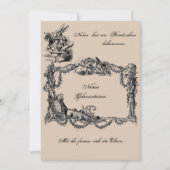 Bekanntgabe zur Geburt – Geburtskarte 招待状 (正面)