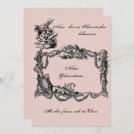 Bekanntgabe zur Geburt – Geburtskarte 招待状