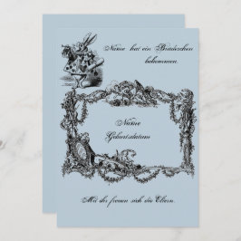 Bekanntgabe zur Geburt – Geburtskarte 招待状