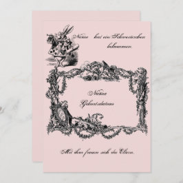 Bekanntgabe zur Geburt – Geburtskarte 招待状