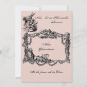 Bekanntgabe zur Geburt – Geburtskarte 招待状 (正面)