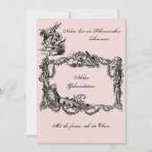 Bekanntgabe zur Geburt – Geburtskarte 招待状 (正面)