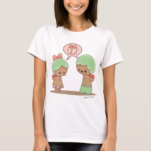 BeKyootのジンジャーブレッドの告白 Tシャツ (正面)