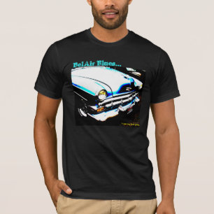 BEL AIRの青「53 (黒だけ) Tシャツ