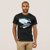 BEL AIRの青「53 (黒だけ) Tシャツ (正面フル)