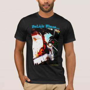 BEL AIRの青「56 (黒だけ) Tシャツ