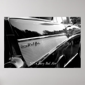 Bel Air、57" Chevy Bel Air ポスター