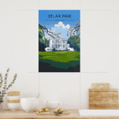 Belair Park West Dulwich London Travel Poster ポスター (キッチン)