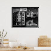 Belarus Беларусь Minsk Polatsk Architecture Poster ポスター (キッチン)